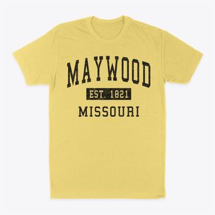 Maywood Missouri Classic Established Classic Dad T-Shirt