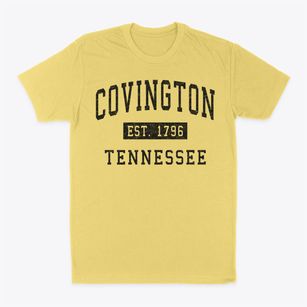 Covington Tennessee Classic Established Classic Dad T-Shirt
