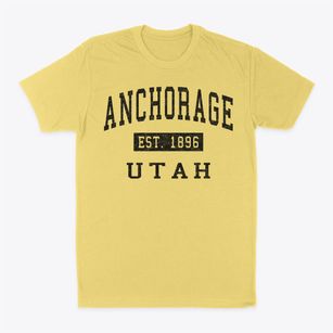 Anchorage Utah Classic Established Classic Dad T-Shirt