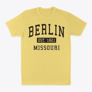Berlin Missouri Classic Established Classic Dad T-Shirt