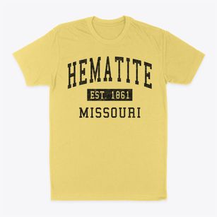 Hematite Missouri Classic Established Classic Dad T-Shirt