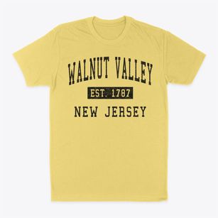 Walnut Valley New Jersey Classic Established Classic Dad T-Shirt