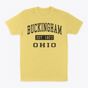 Buckingham Ohio Classic Established Classic Dad T-Shirt