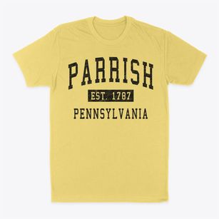 Parrish Pennsylvania Classic Established Classic Dad T-Shirt