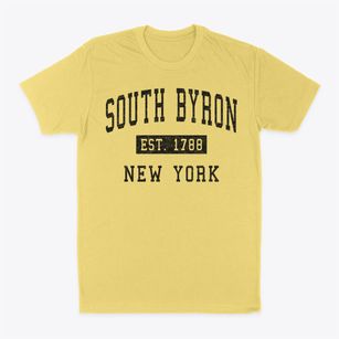 South Byron New York Classic Established Classic Dad T-Shirt