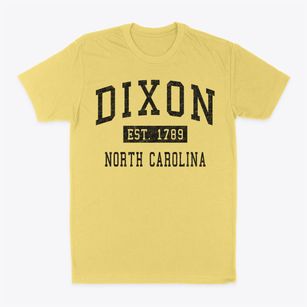 Dixon North Carolina Classic Established Classic Dad T-Shirt