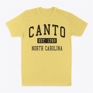 Canto North Carolina Classic Established Classic Dad T-Shirt