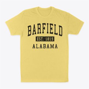 Barfield Alabama Classic Established Classic Dad T-Shirt