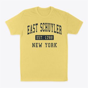 East Schuyler New York Classic Established Classic Dad T-Shirt