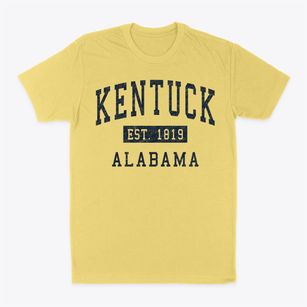 Kentuck Alabama Classic Established Classic Dad T-Shirt