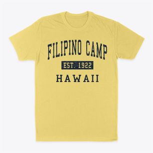 Filipino Camp Hawaii Classic Established Classic Dad T-Shirt