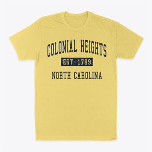 Colonial Heights North Carolina Classic Established Classic Dad T-Shirt