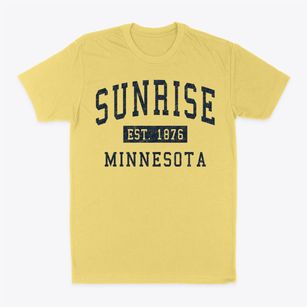 Sunrise Minnesota Classic Established Classic Dad T-Shirt