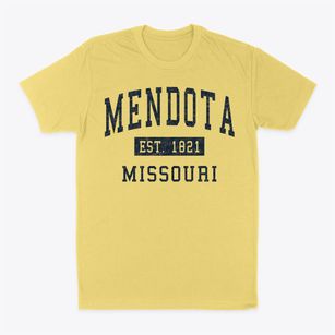 Mendota Missouri Classic Established Classic Dad T-Shirt