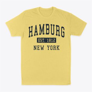Hamburg New York Classic Established Classic Dad T-Shirt