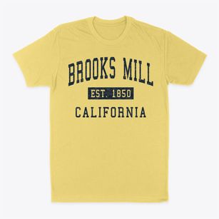 Brooks Mill California Classic Established Classic Dad T-Shirt