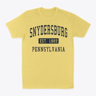 Snydersburg Pennsylvania Classic Established Classic Dad T-Shirt