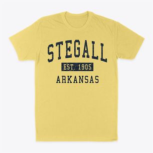 Stegall Arkansas Classic Established Classic Dad T-Shirt