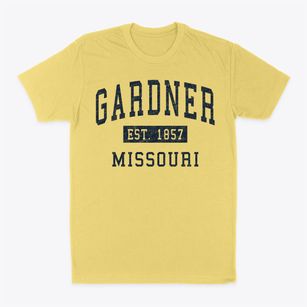 Gardner Missouri Classic Established Classic Dad T-Shirt
