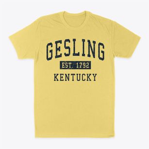 Gesling Kentucky Classic Established Classic Dad T-Shirt