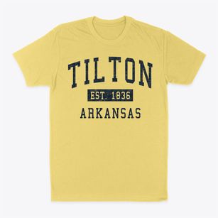 Tilton Arkansas Classic Established Classic Dad T-Shirt