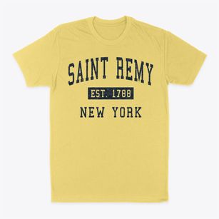 Saint Remy New York Classic Established Classic Dad T-Shirt