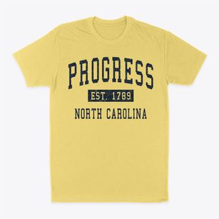 Progress North Carolina Classic Established Classic Dad T-Shirt