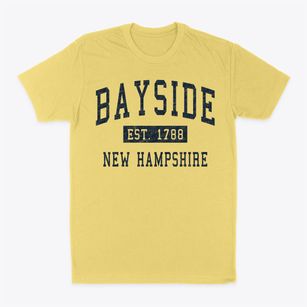 Bayside New Hampshire Classic Established Classic Dad T-Shirt