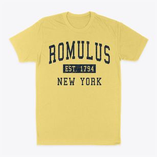 Romulus New York Classic Established Classic Dad T-Shirt
