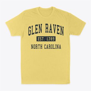 Glen Raven North Carolina Classic Established Classic Dad T-Shirt