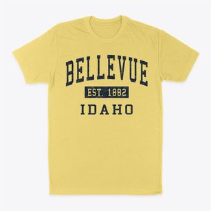 Bellevue Idaho Classic Established Classic Dad T-Shirt
