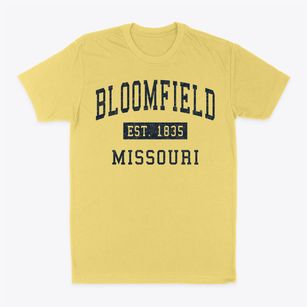 Bloomfield Missouri Classic Established Classic Dad T-Shirt