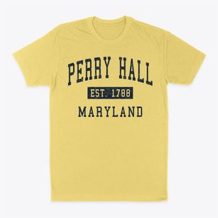 Perry Hall Maryland Classic Established Classic Dad T-Shirt