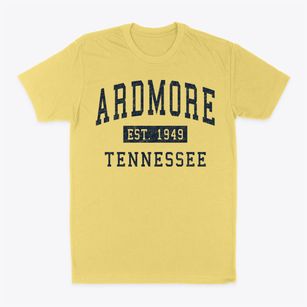 Ardmore Tennessee Classic Established Classic Dad T-Shirt