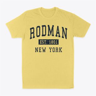 Rodman New York Classic Established Classic Dad T-Shirt