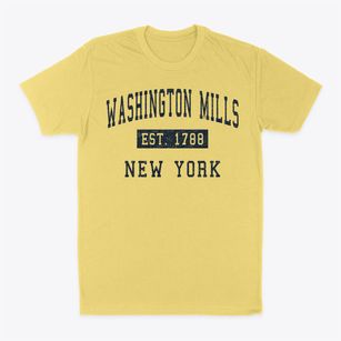Washington Mills New York Classic Established Classic Dad T-Shirt