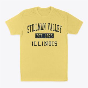 Stillman Valley Illinois Classic Established Classic Dad T-Shirt