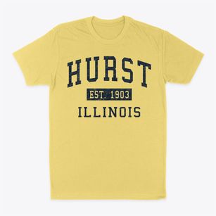 Hurst Illinois Classic Established Classic Dad T-Shirt