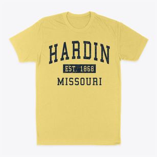 Hardin Missouri Classic Established Classic Dad T-Shirt