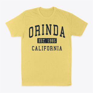 Orinda California Classic Established Classic Dad T-Shirt