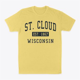 St. Cloud Wisconsin Classic Established Classic Dad T-Shirt