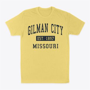 Gilman City Missouri Classic Established Classic Dad T-Shirt