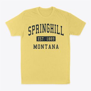 Springhill Montana Classic Established Classic Dad T-Shirt