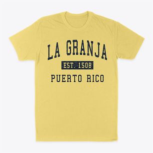 La Granja Puerto Rico Classic Established Classic Dad T-Shirt