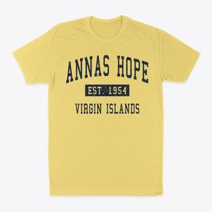 Annas Hope Virgin Islands Classic Established Classic Dad T-Shirt