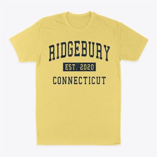 Ridgebury Connecticut Classic Established Classic Dad T-Shirt