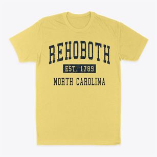 Rehoboth North Carolina Classic Established Classic Dad T-Shirt