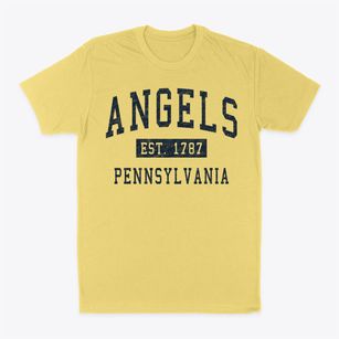 Angels Pennsylvania Classic Established Classic Dad T-Shirt
