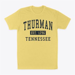 Thurman Tennessee Classic Established Classic Dad T-Shirt