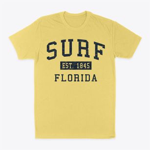 Surf Florida Classic Established Classic Dad T-Shirt